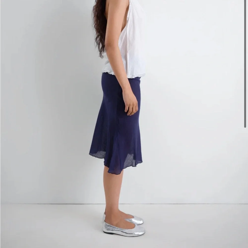 Gimaguas Navy Cala Skirt size M - Picture 3 of 6